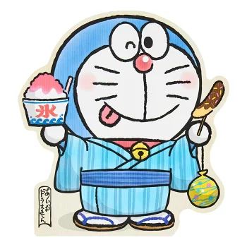 多啦A夢夏季明信片