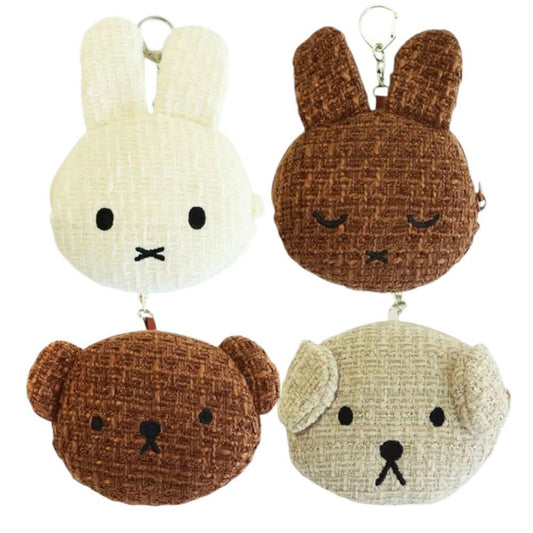 Miffy 韓國限定 粗花大頭公仔掛飾