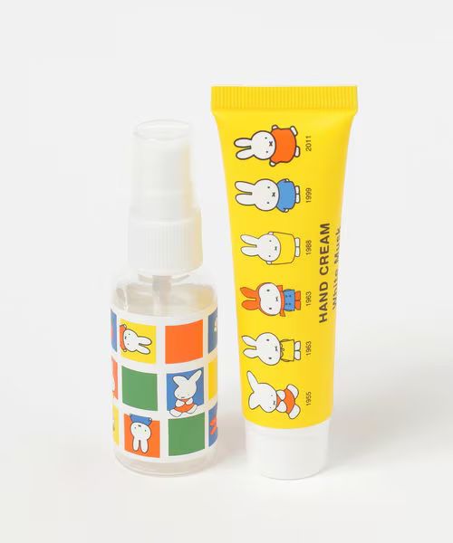 Dick Bruna × studio CLIP 2025 Miffy Hand Cream & BOdy Mist Set