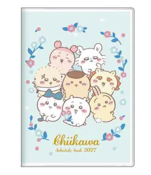 (9月預約)2027 Chiikawa B6 角色大集合 Schedule Book