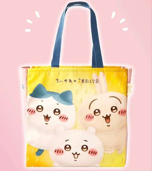 Chiikawa Tokyo Banana Tote Bag