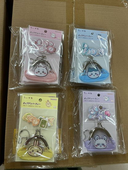 Chiikawa 貼紙 Pouch Set
