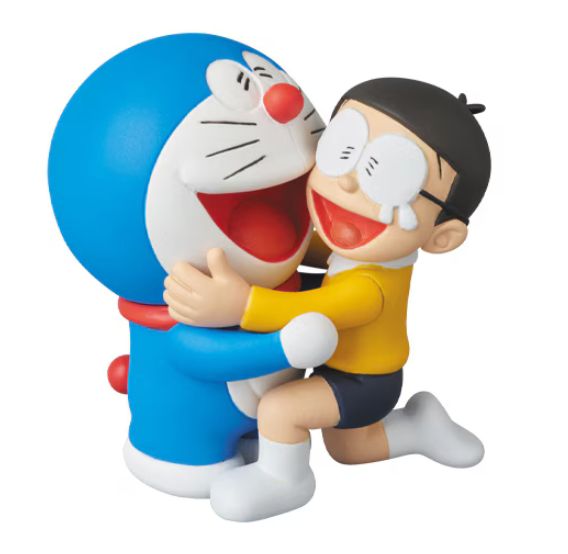 多啦A夢&大雄開心喊場景UDF