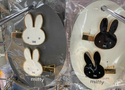 Miffy 布紋款髮夾