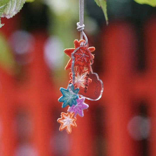 奈良町御靈神社・花結刺繡御守