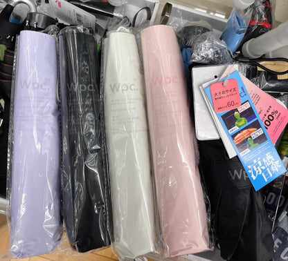 WPC 遮光輕量級純色超薄縮骨遮 60cm