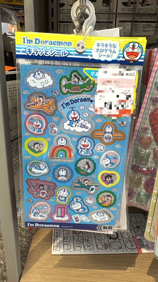 多啦A夢閃令令貼紙套裝
