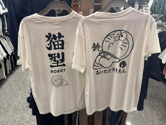Shimamura 多啦A夢貓型T-Shirt