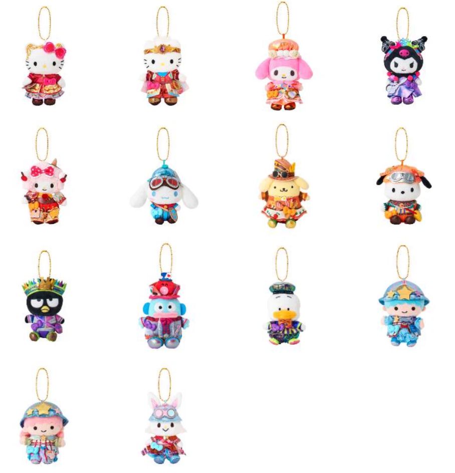 PuroLand  Sanrio The Quest of Wonders Parade 公仔掛飾