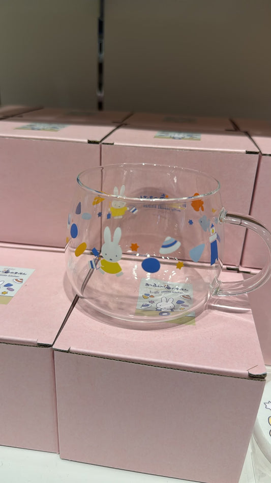 日本限定 OTARU MIFFY PORT TOWN 小樽限定 米菲兔 Miffy 海洋耐熱玻璃馬克杯