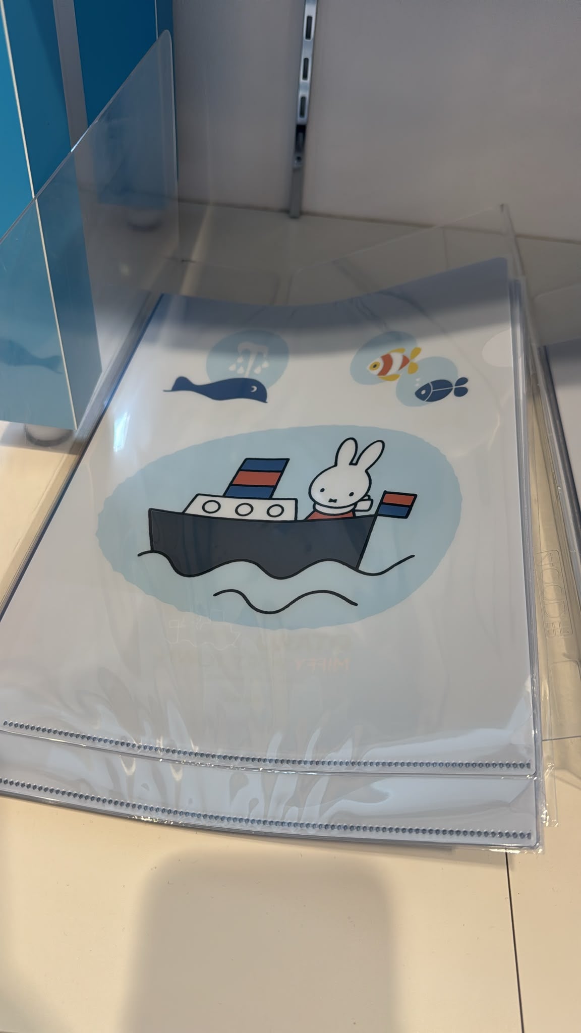 日本限定 OTARU MIFFY PORT TOWN 小樽限定 Miffy A4 File