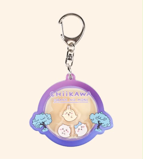 台場限定 Chiikawa 幽靈造型鎖匙扣
