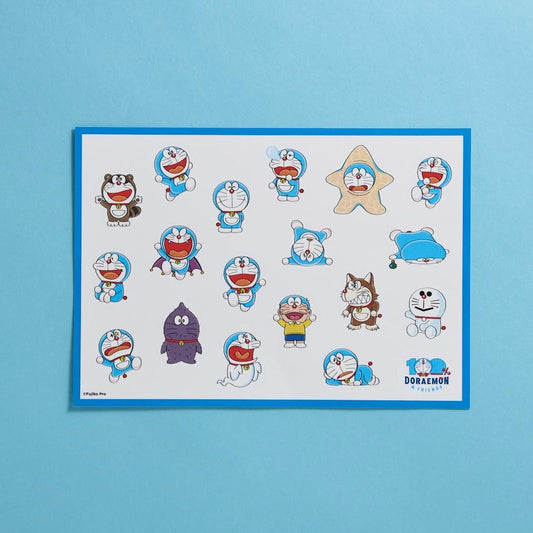 100%多啦A夢&Friends巡迴特展 日本站限定 原張貼紙