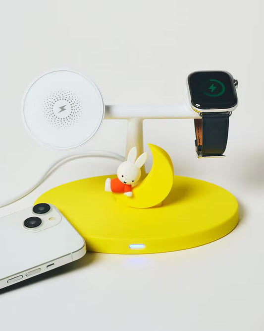 (缺貨中 有機會取消)Dick Bruna × studio CLIP 2026 2in 1 Miffy 充電器