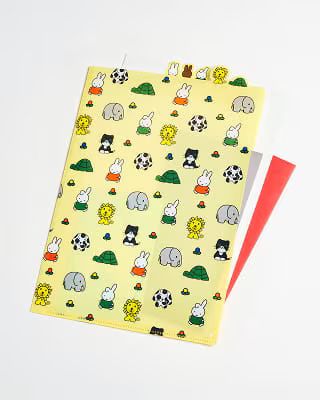Dick Bruna × studio CLIP 2026 Miffy A4 Pocket File