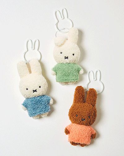 Dick Bruna × studio CLIP 2026 Miffy扣公仔掛飾