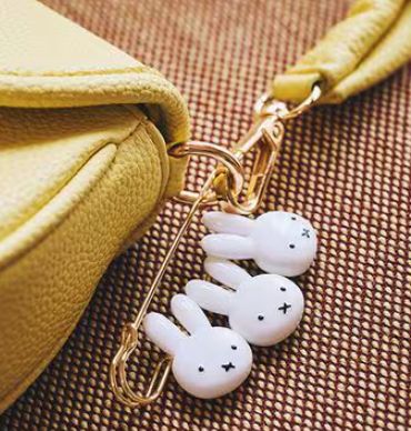 (缺貨中 有機會取消)Dick Bruna × studio CLIP 2026 Miffy 扣針掛飾