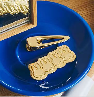 Dick Bruna × studio CLIP 2026 Miffy 金色髮夾
