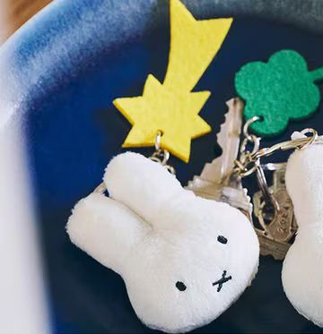 Dick Bruna × studio CLIP 2026 Miffy 公仔頭鎖匙扣