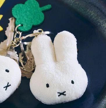 Dick Bruna × studio CLIP 2026 Miffy 公仔頭鎖匙扣