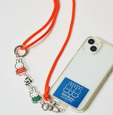 Dick Bruna × studio CLIP 2026 Miffy 手機掛繩