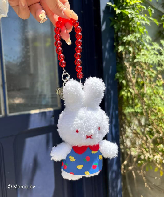 Miia x Miffy 橫濱限定乳藍色裙公仔掛飾