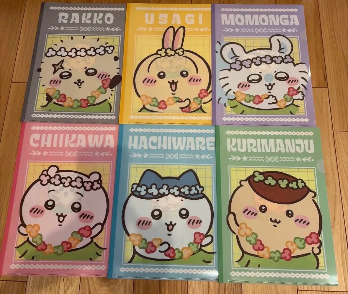 Chiikawa 7-11 人魚之島的秘密 A4 File