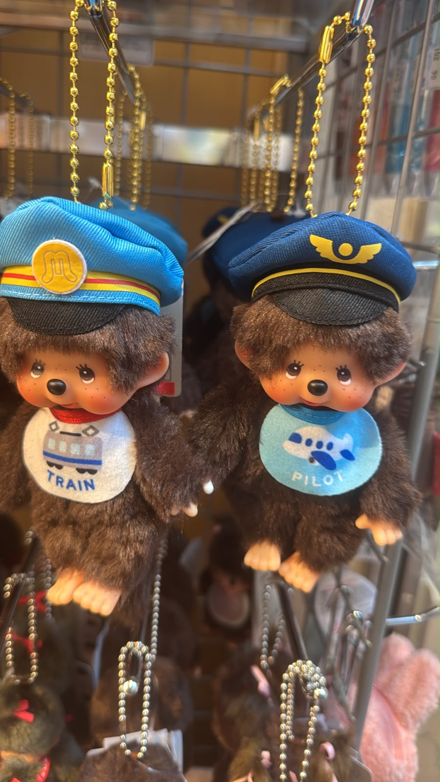 Monchhichi 機場限定公仔掛飾
