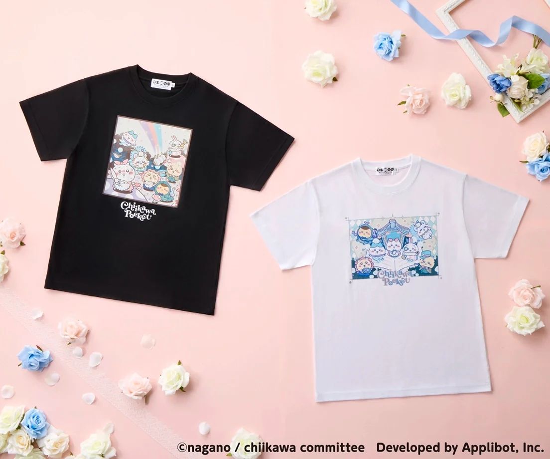 Chiikawa Pocket 愛麗絲T-shirt