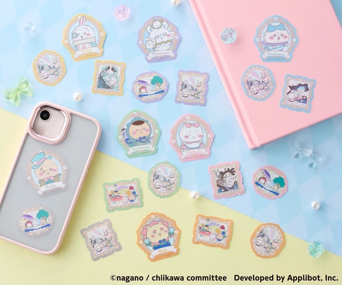 Chiikawa Pocket 愛麗絲 造型貼紙