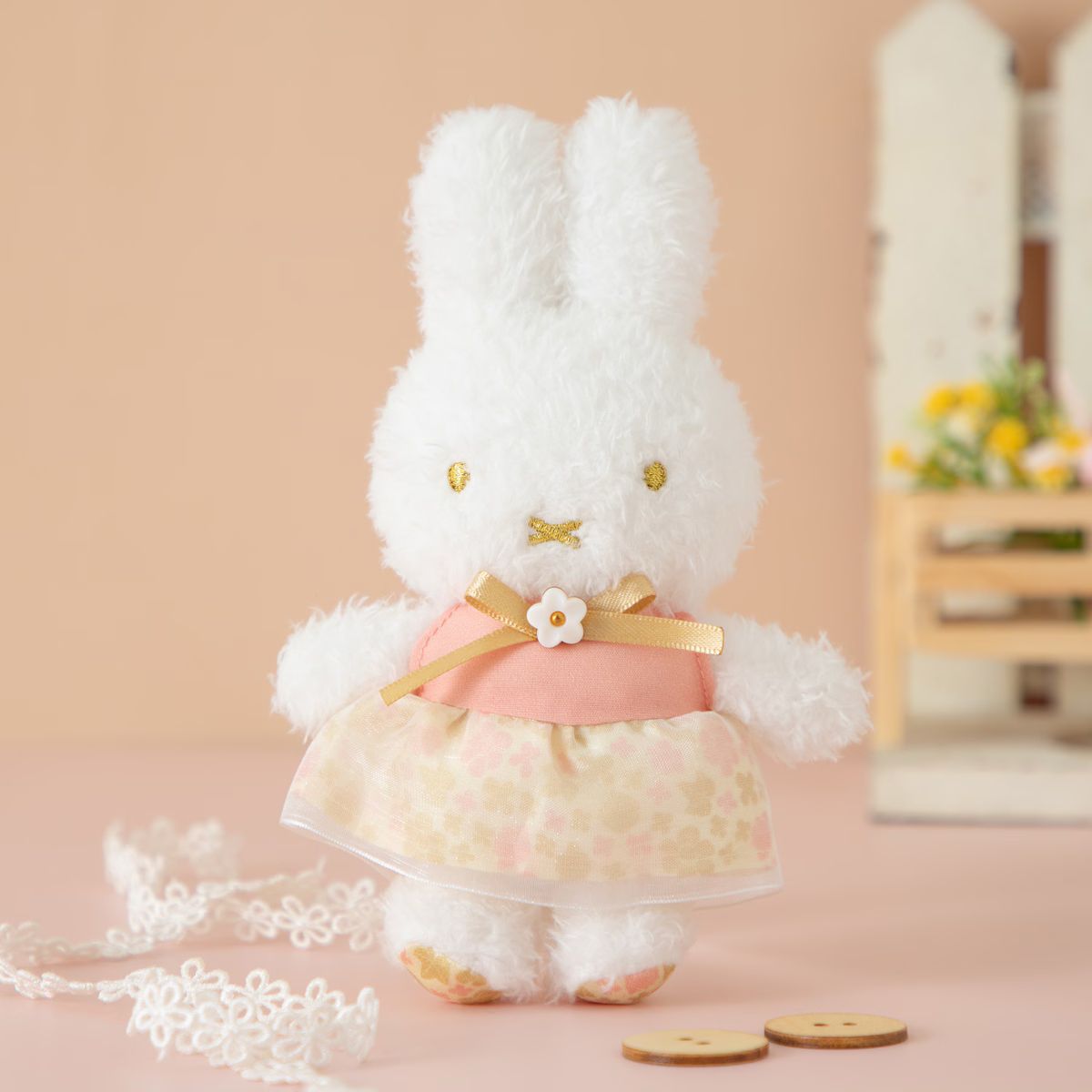 Miffy Flower 10th 周年公仔掛飾