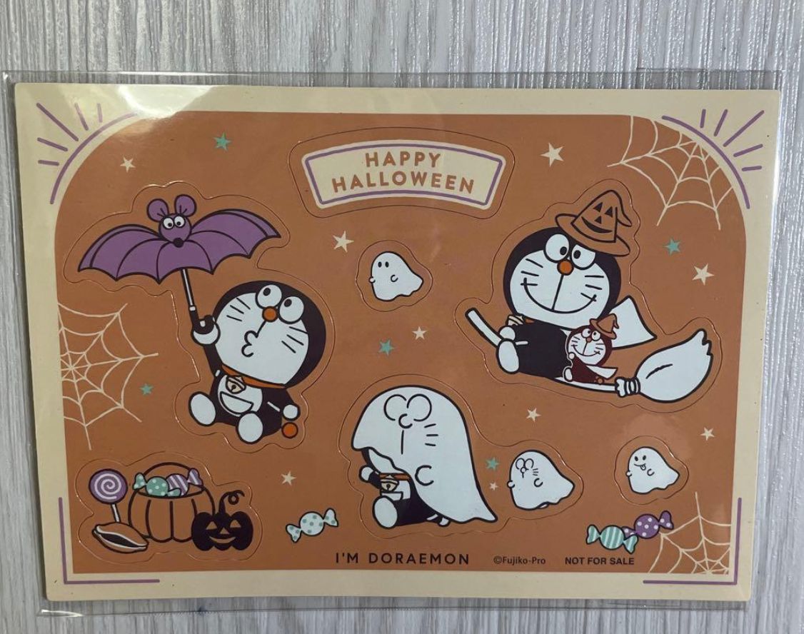 多啦A夢 萬聖節 磁石貼