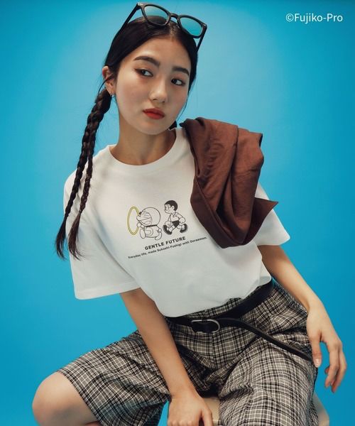 Global Work x 多啦A夢短袖TEE