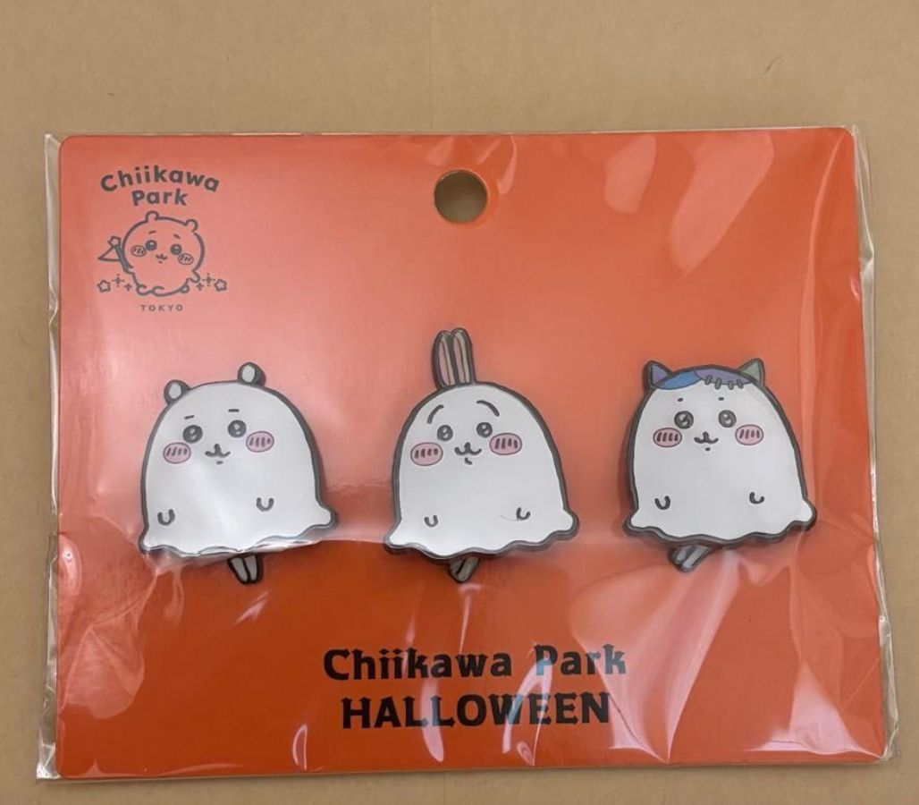 Chiikawa Park 限定萬聖節Pin Set