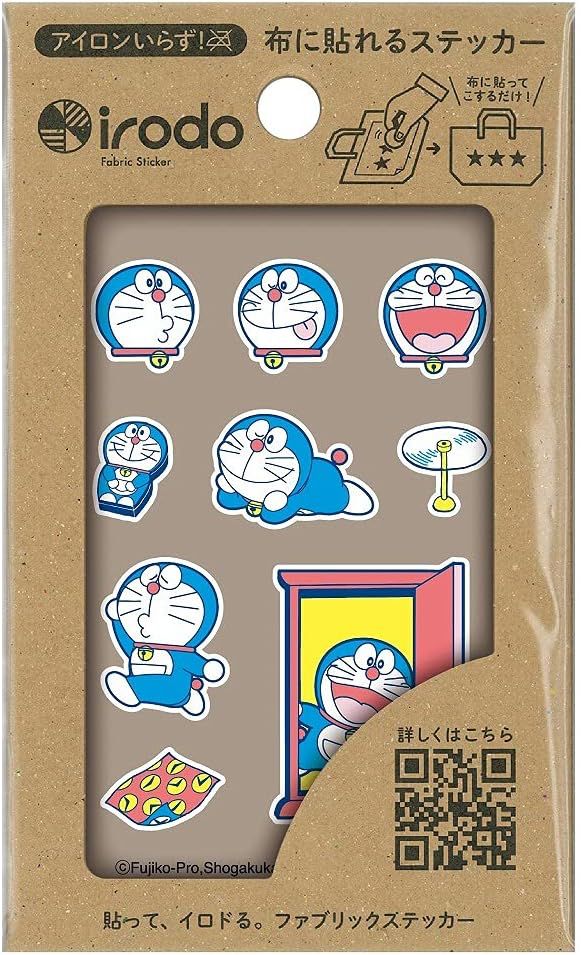Irodo × Doraemon 布用轉印貼紙