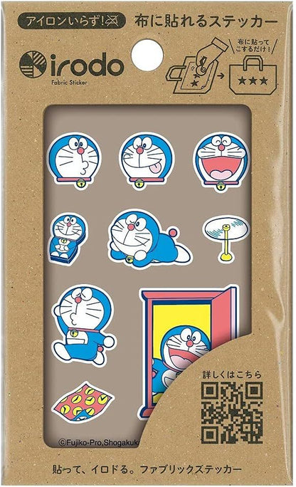 Irodo × Doraemon 布用轉印貼紙