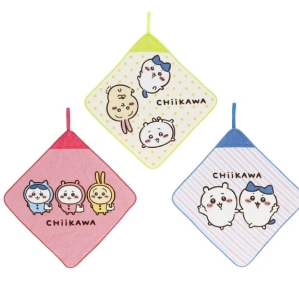 Chiikawa 抹手巾一套3條
