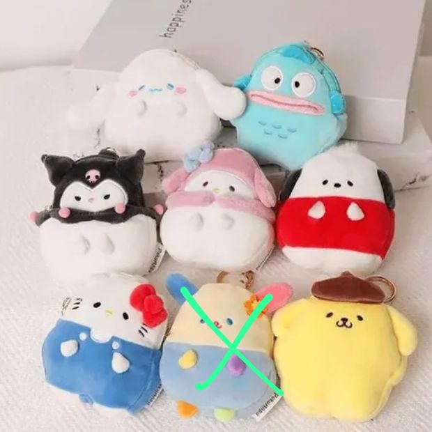 Sanrio 豆豆眼公仔 Pouch