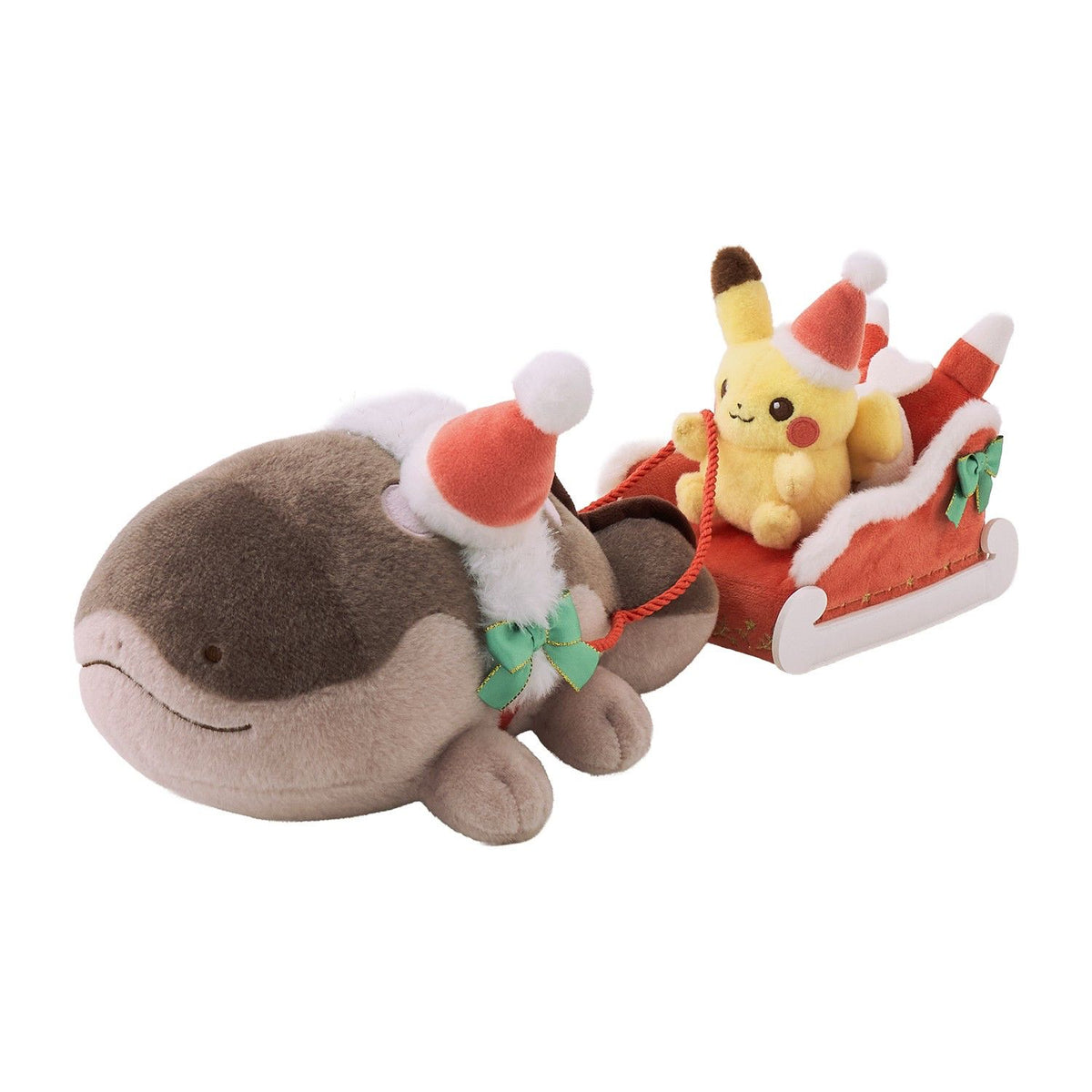 Pokemon 聖誕節限定拉車公仔