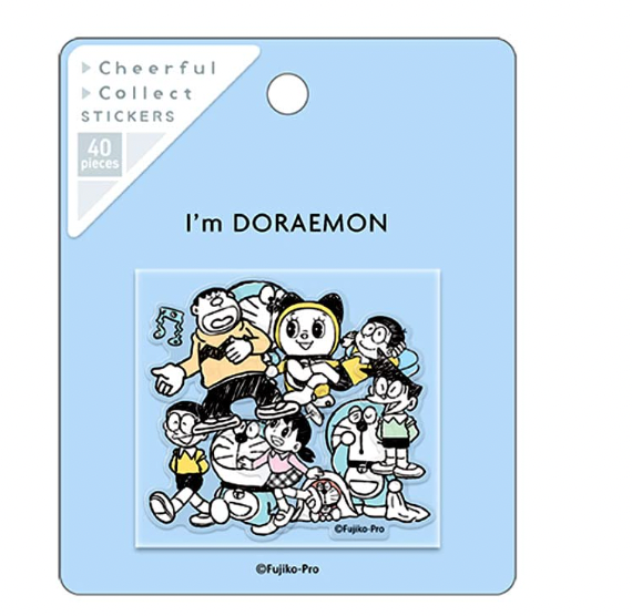 I'mDoraemon Cheerful Collect Stickers Vol.2