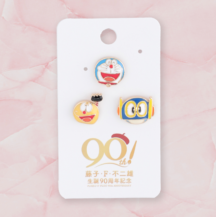 藤子・F・不二雄90TH 耳環