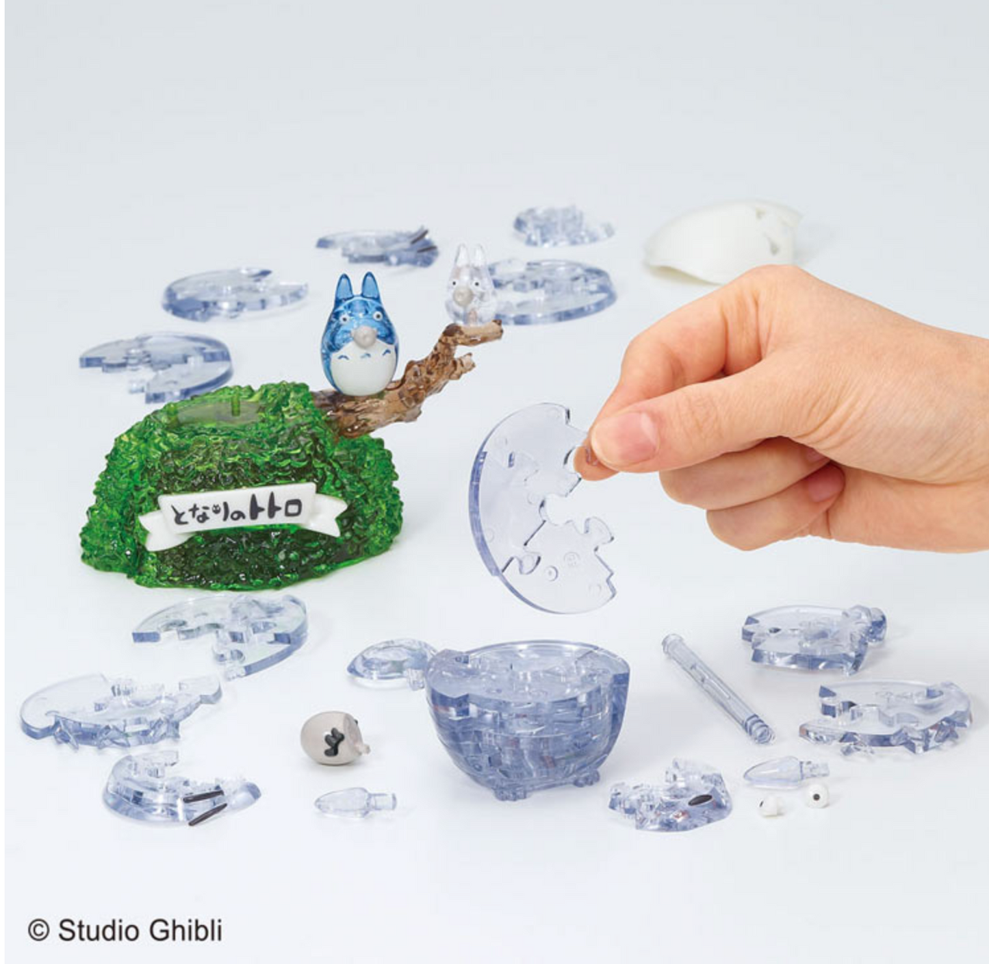 Crystal Puzzle 龍貓水晶立體拼圖 - 陶笛之聲