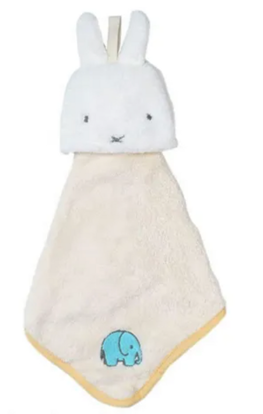Miffy 抹手毛巾 - 米色正常樣