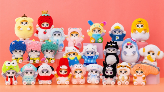 Mofusand x Sanrio 公仔掛飾