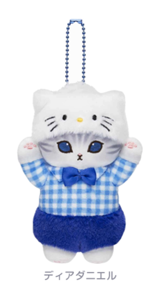 Mofusand x Sanrio 公仔掛飾