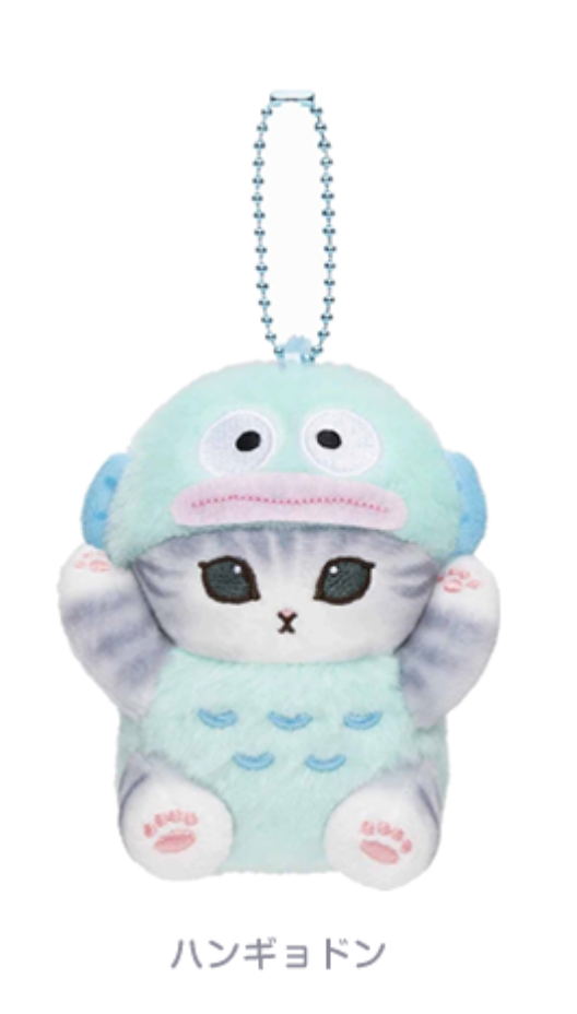 Mofusand x Sanrio 公仔掛飾