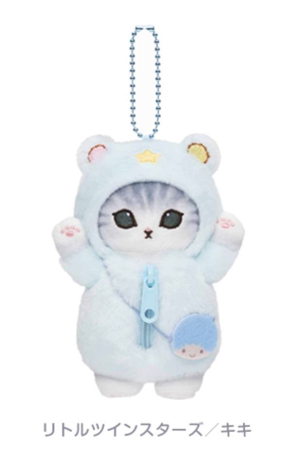 Mofusand x Sanrio 公仔掛飾