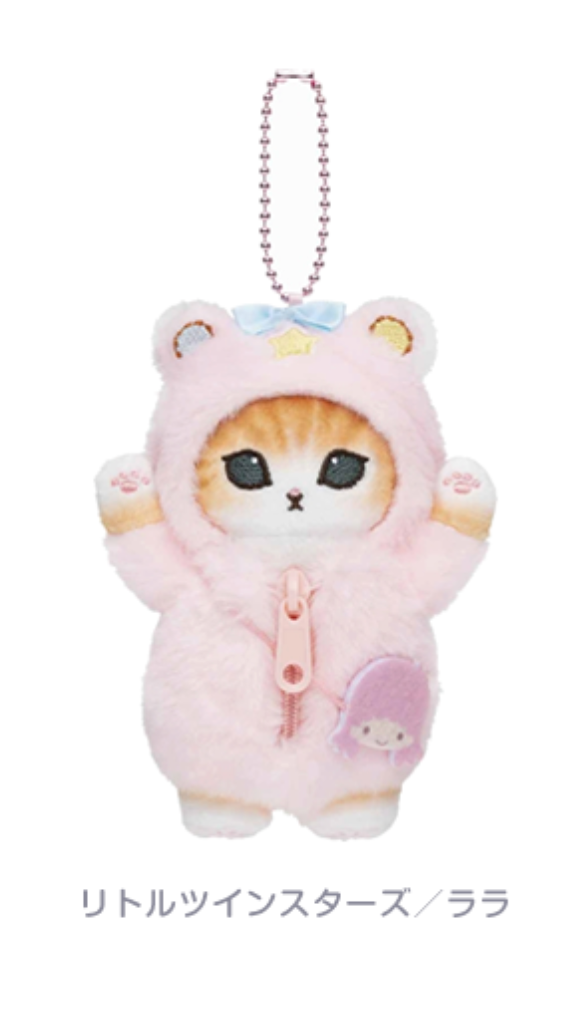 Mofusand x Sanrio 公仔掛飾