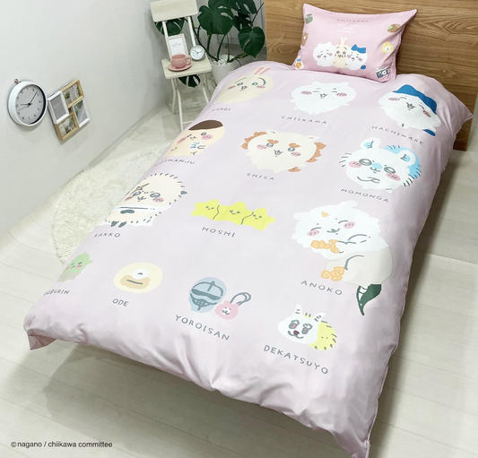 MORIPiLO x Chiikawa 150x210cm 床品 （被套&枕頭套）