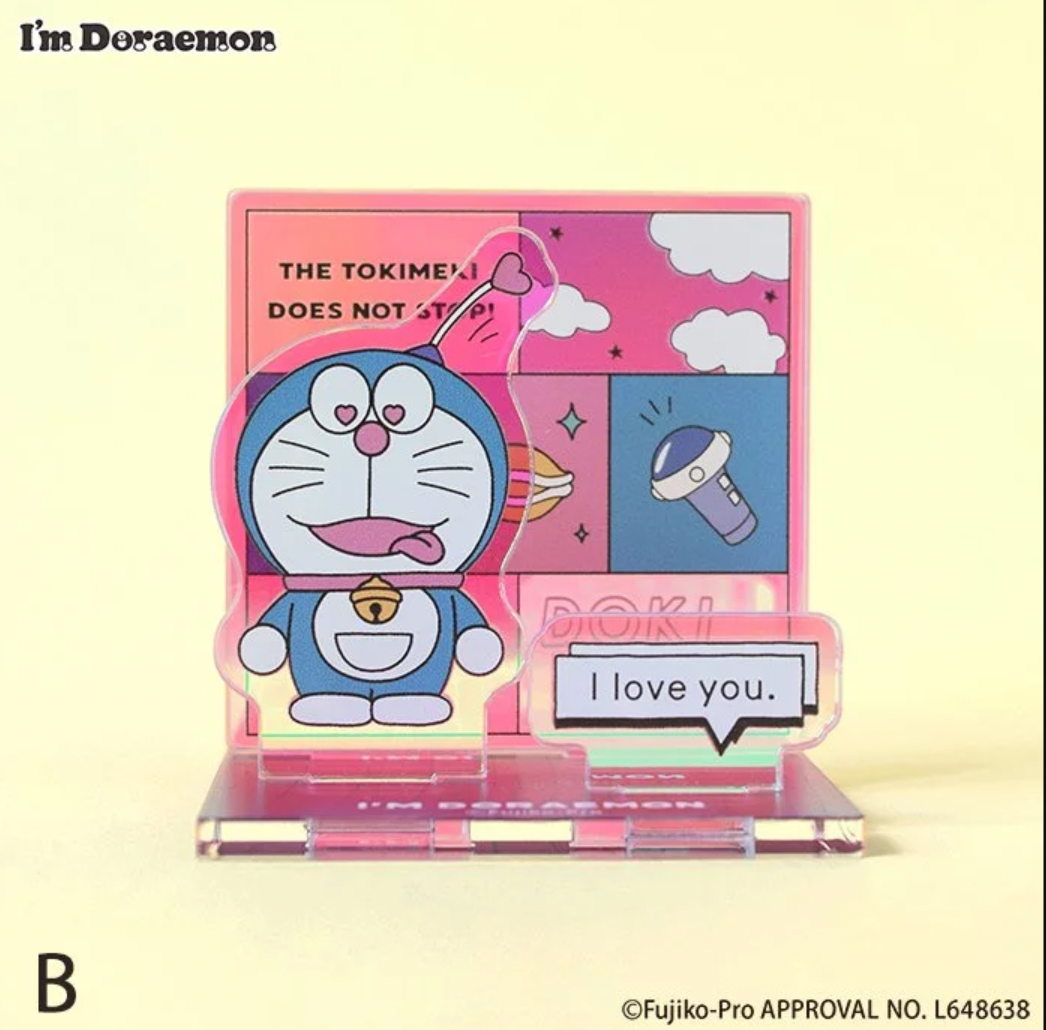 Flowering Doraemon 極光背景立牌